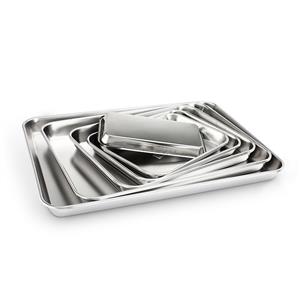 Thickened stainless steel square plate SUS304 steel tray